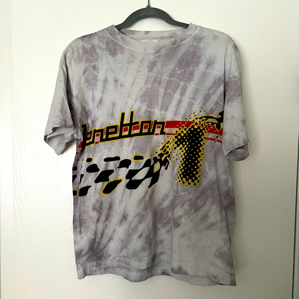 United Colors of Benetton Formula 1 racing vintage shirt